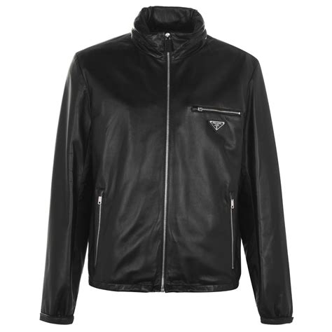 prada mens leather jackets|prada strickjacke.